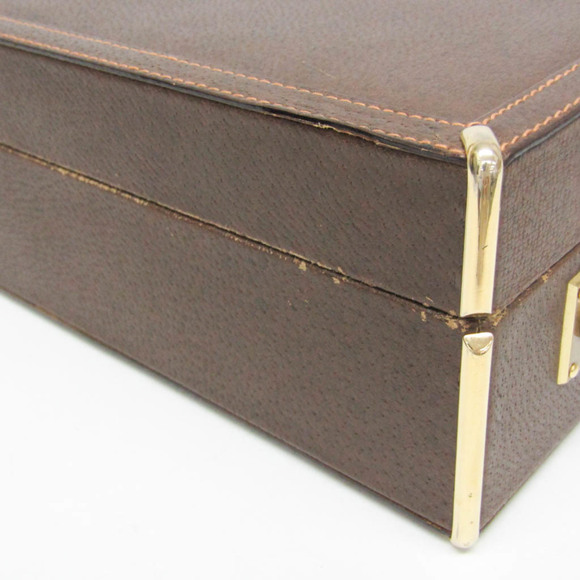 Gucci Interlocking G 016 20 0491 Men,Women Leather Attaché Case,Handbag Brown - Picture 11 of 16